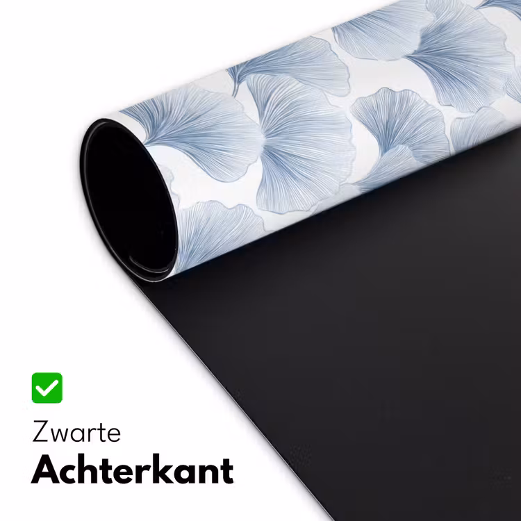 Waaier - Modern - Blauw Muismat XXL klein 681 -sfeer2