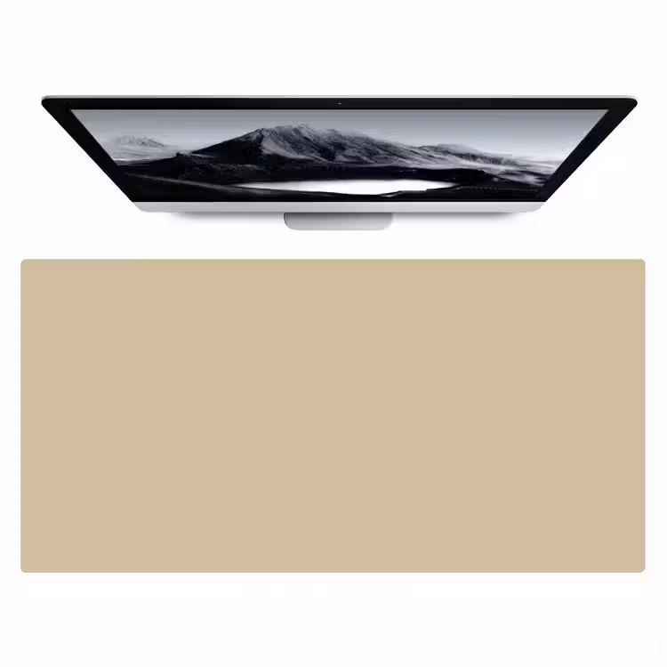 Warm - Sand - Nude Muismat XXL klein 681 -zzz3d