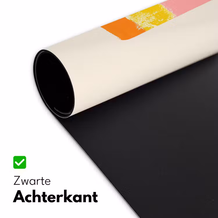 Waterijsje - Retro - Stokje - Roze Muismat XXL klein -sfeer2