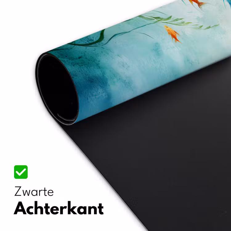 Waterplanten - Vissen - Kleurrijk - Water Muismat XXL klein -sfeer2