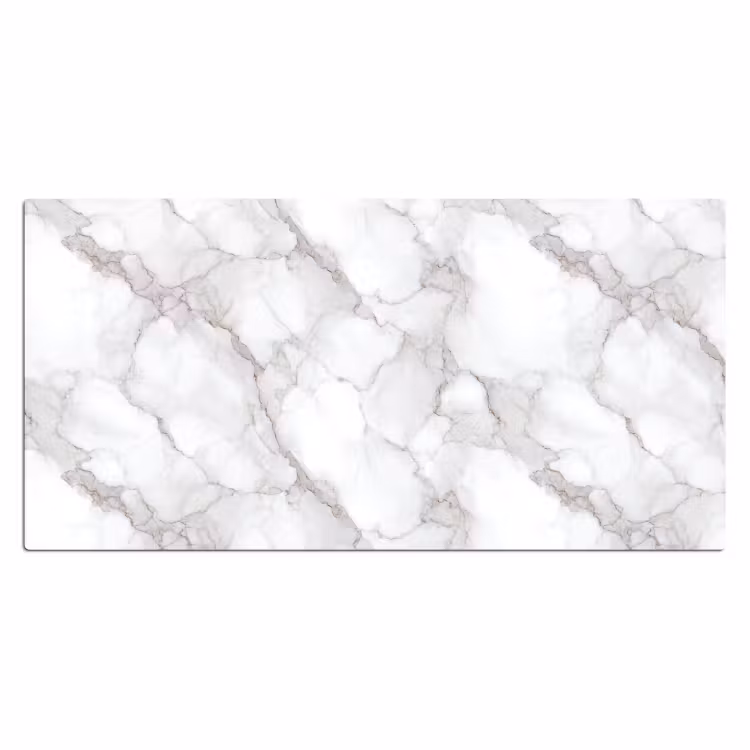 Wit - Marmer - Bruin Muismat XXL klein 681 -3d_leeg