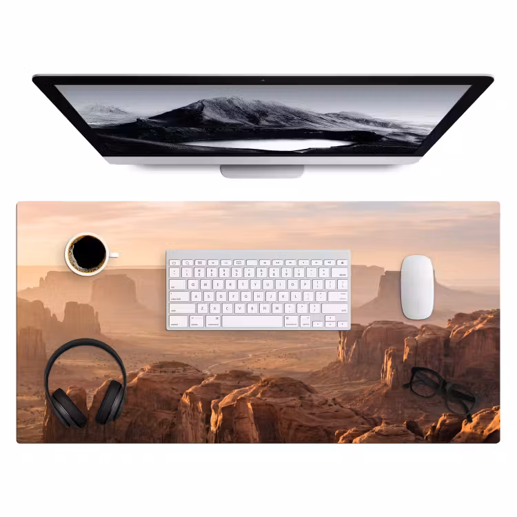 Woestijn - Landschap - Natuur Muismat XXL klein -3d