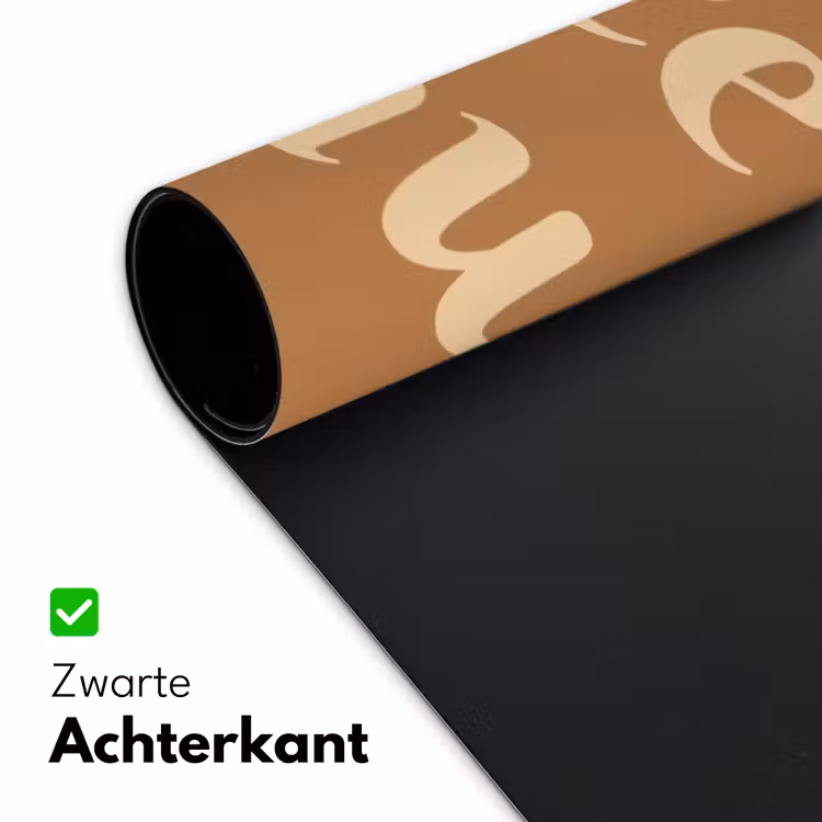 Yee haw - Bruin - Minimalistisch Muismat XXL klein -sfeer2