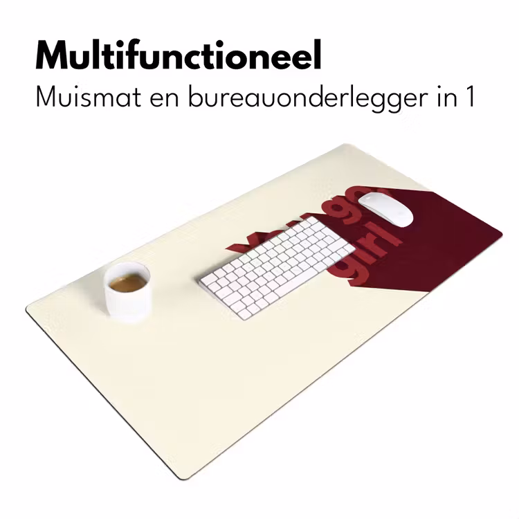 you go girl - 3D - Rood Muismat XXL klein -sfeer4