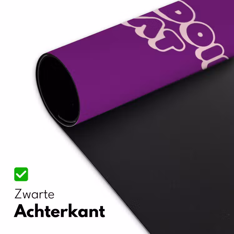 You're doing great - Paars - Bubble letters Muismat XXL klein -sfeer2