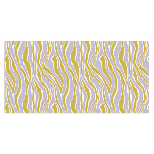 Zebra - Modern - Meerkleurig Muismat XXL klein 681 -3d_leeg