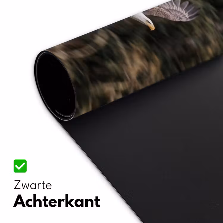 Zeearend - Vliegen - Bos - Natuur Muismat XXL klein -sfeer2