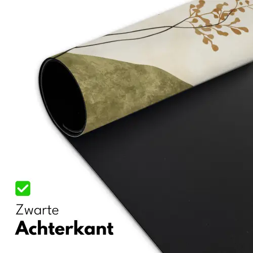 Zon - Abstract - Takken - Oranje Muismat XXL klein -sfeer2
