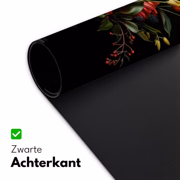 Zonnebloemen - Boeket - Kleurrijk Muismat XXL klein -sfeer2
