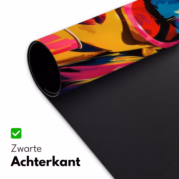 Zonnebril - Roze - Vrouw - Rietje Muismat XXL klein -sfeer2