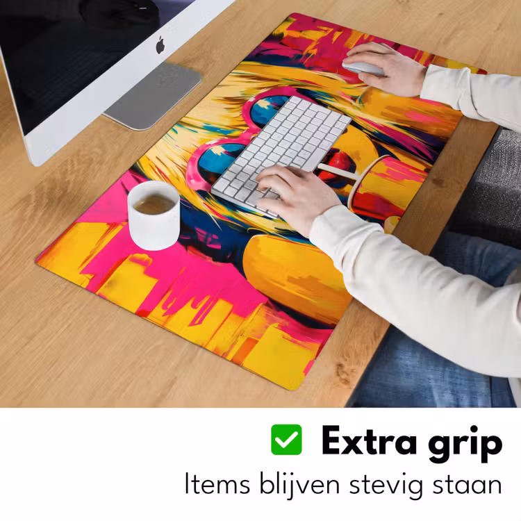Zonnebril - Roze - Vrouw - Rietje Muismat XXL klein -sfeer3