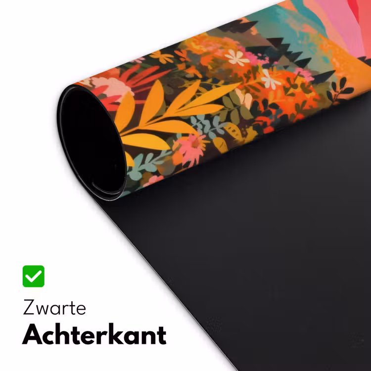 Zonsondergang - Bergvallei - Contrast Muismat XXL klein -sfeer2
