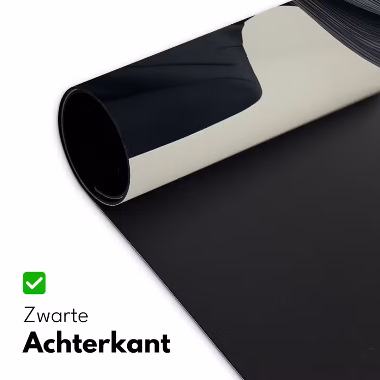 Zwart - Vrouw - Hoed Muismat XXL klein -sfeer2