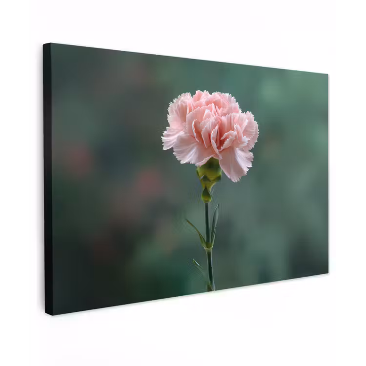 Anjer - Roze - Bloemblaadjes canvas 2cm klein -z3d