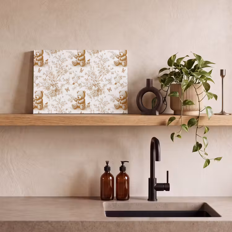 Beer - Tijdloos - Bruin canvas 2cm klein 34 -sfeer3