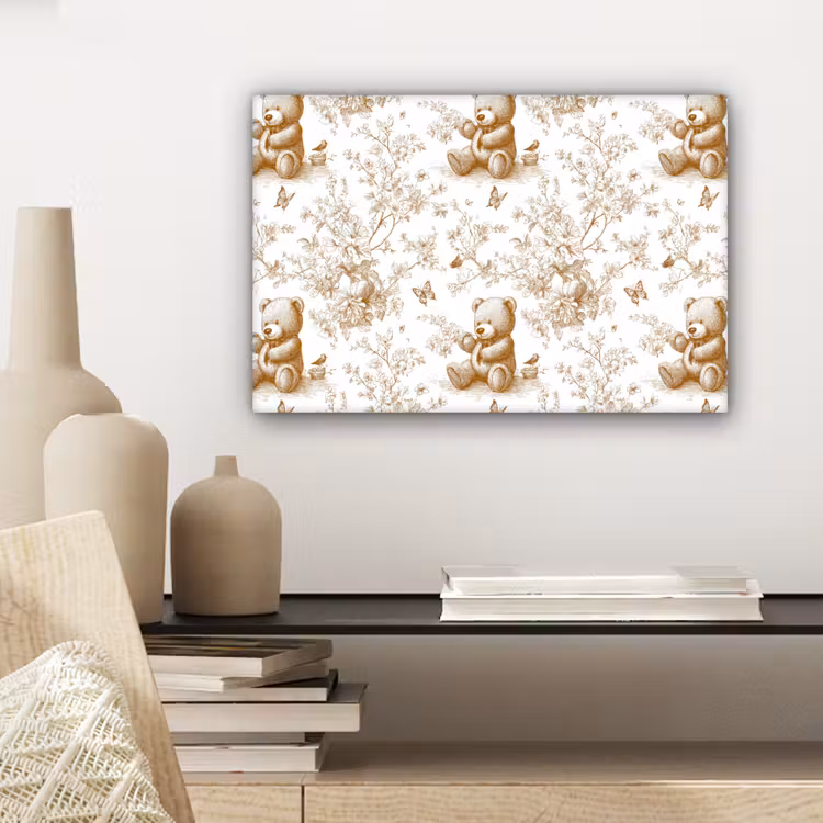 Beer - Tijdloos - Bruin canvas 2cm klein 34 -sfeer6