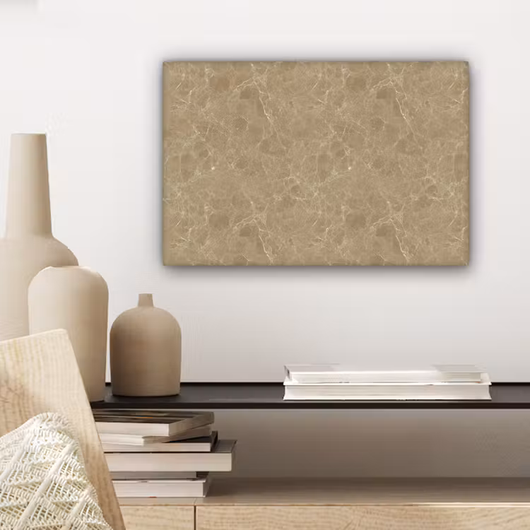 Beige - Marmer - Witte aders canvas 2cm klein 34 -sfeer6
