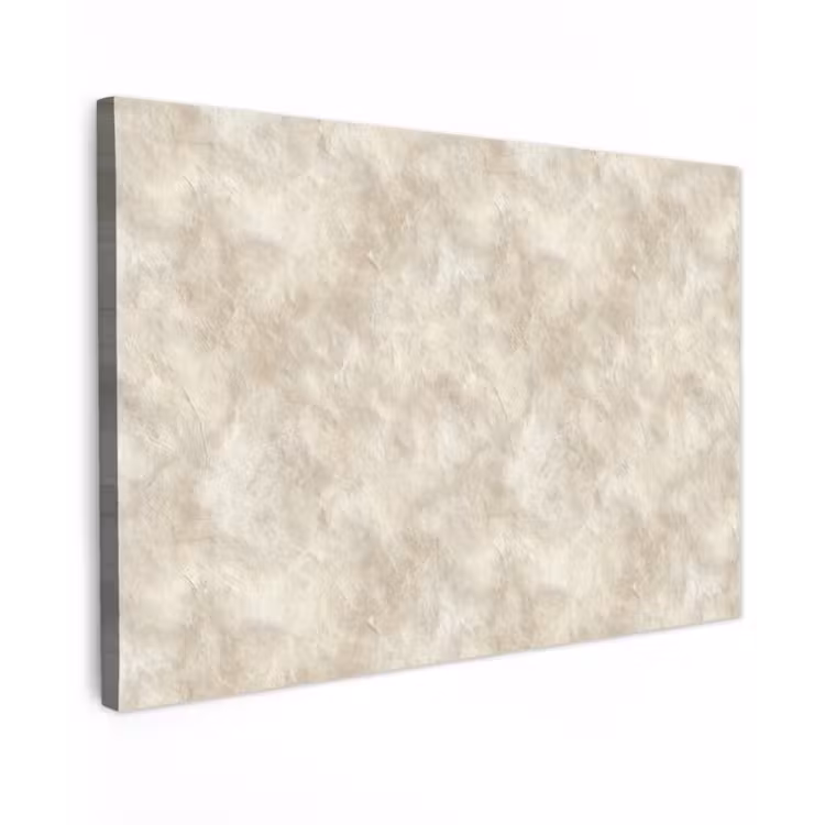 Beige - Reliëfstructuur - Natuursteen canvas 2cm klein 34 -z3d