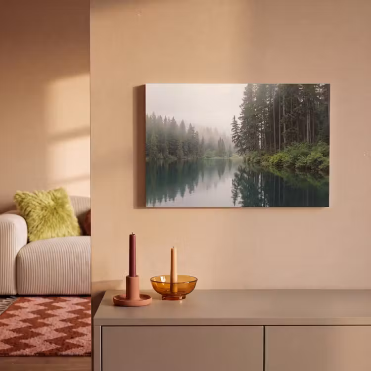 Bergen - Meer - Bos canvas 2cm klein -sfeer1