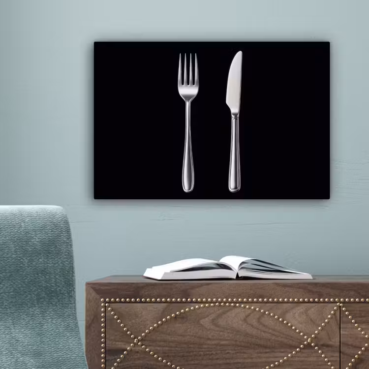 Bestek - Klassiek - Elegant canvas 2cm klein -sfeer4