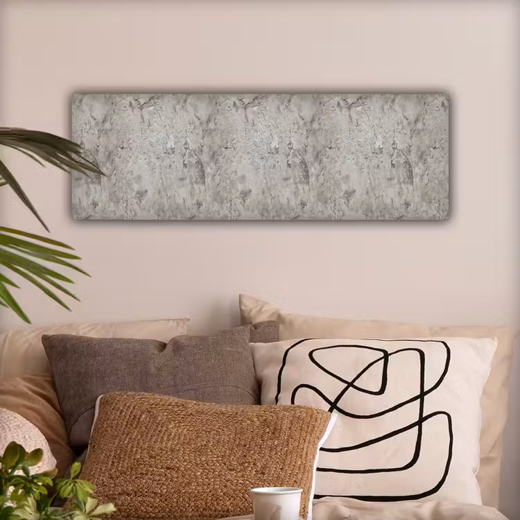 Beton  - Grijs - Muur canvas 2cm klein 828 -sfeer1