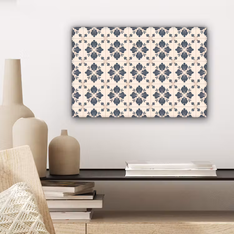 Bladvorm - Klassiek - Kleurrijk canvas 2cm klein 34 -sfeer6