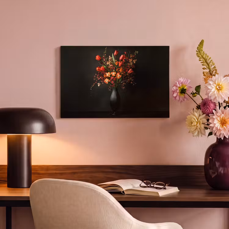Bloemen - Takken - Boeket canvas 2cm klein -sfeer4