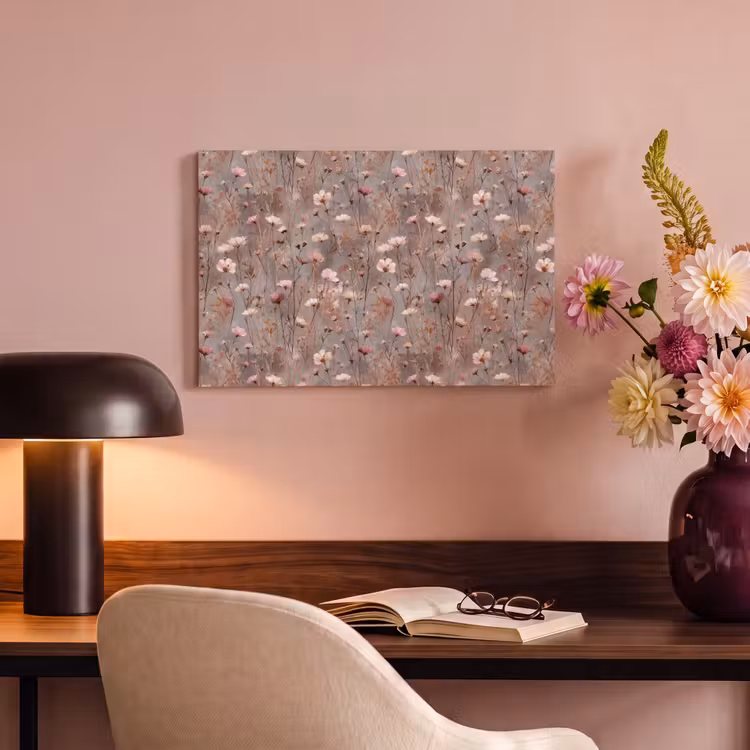 Bloemen - Wild - Pastel canvas 2cm klein 34 -sfeer4