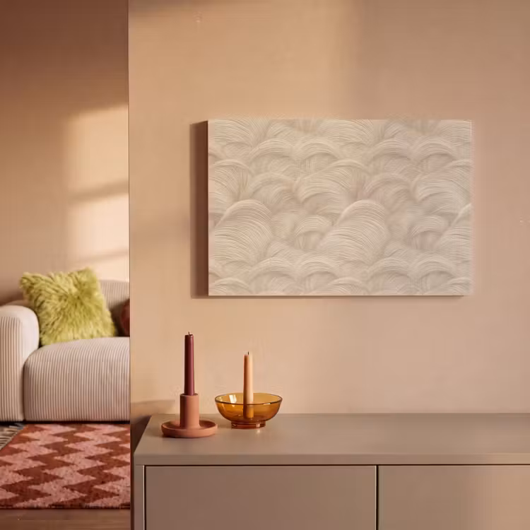 Bogen - Patroon - Beige canvas 2cm klein 34 -sfeer1