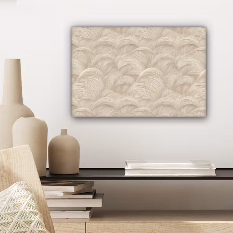 Bogen - Patroon - Beige canvas 2cm klein 34 -sfeer6
