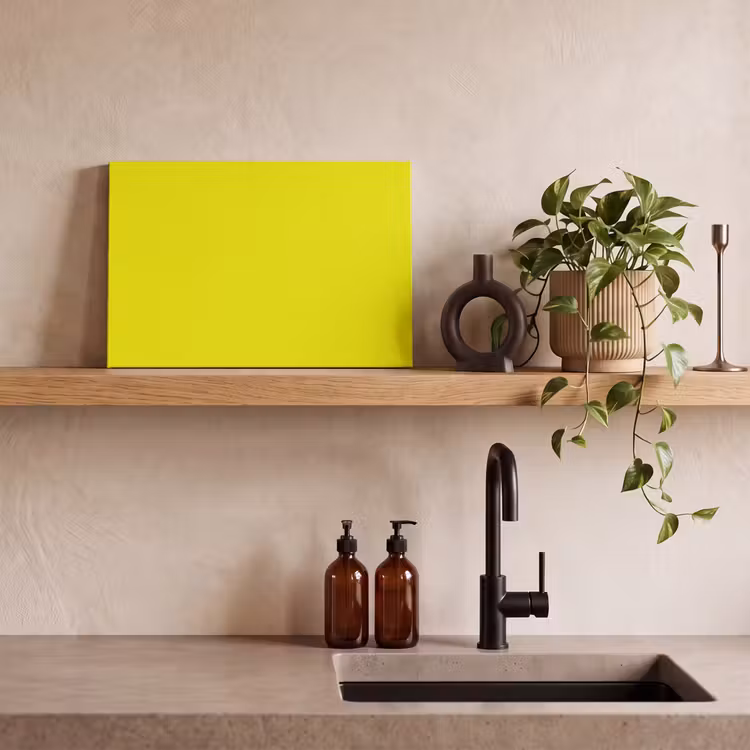 Bright - Canary - Geel canvas 2cm klein 34 -sfeer3