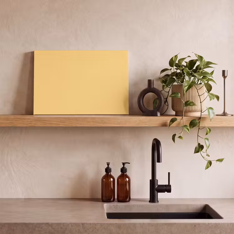 Butter - Geel - Yellow canvas 2cm klein 34 -sfeer3