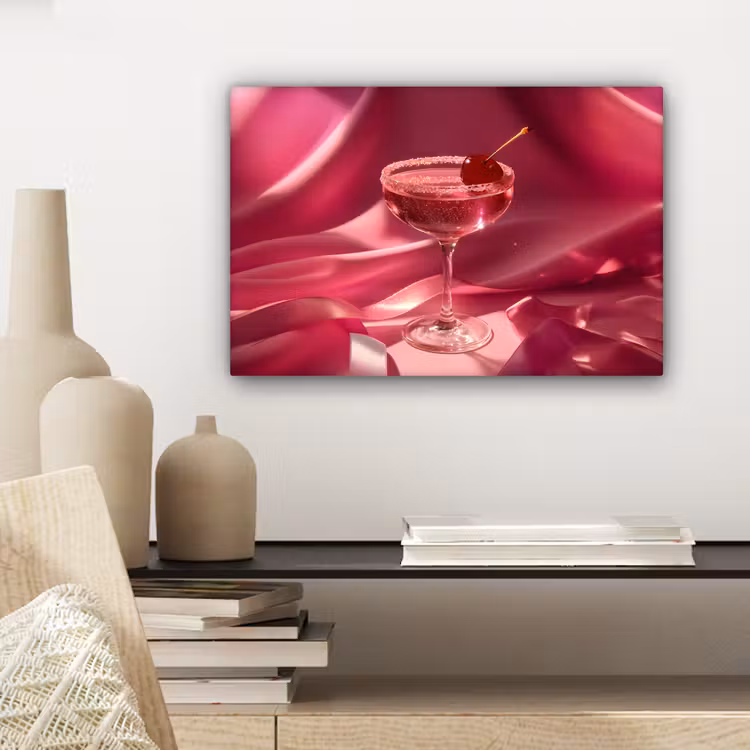 Cocktail - Pink - Luxe canvas 2cm klein -sfeer6