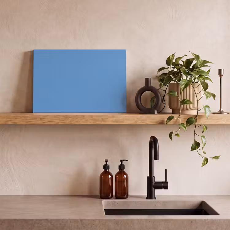 Cornflower - Blue - Blauw canvas 2cm klein 34 -sfeer3