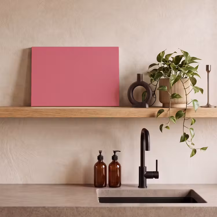 Crimson - Rose - Roze canvas 2cm klein 34 -sfeer3
