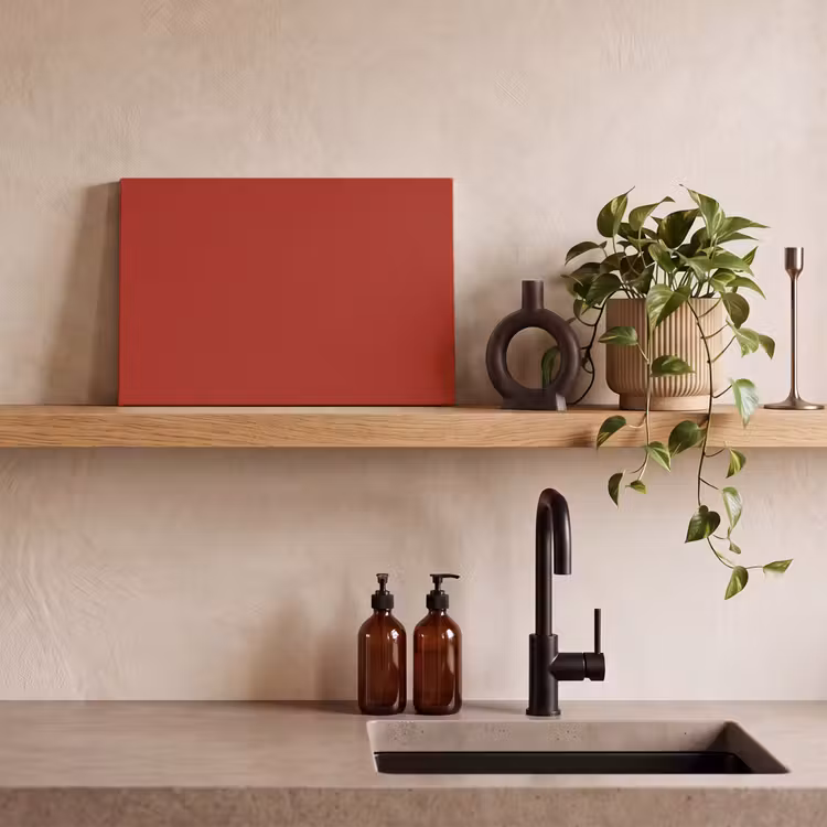 Deep - Crimson - Rood canvas 2cm klein 34 -sfeer3