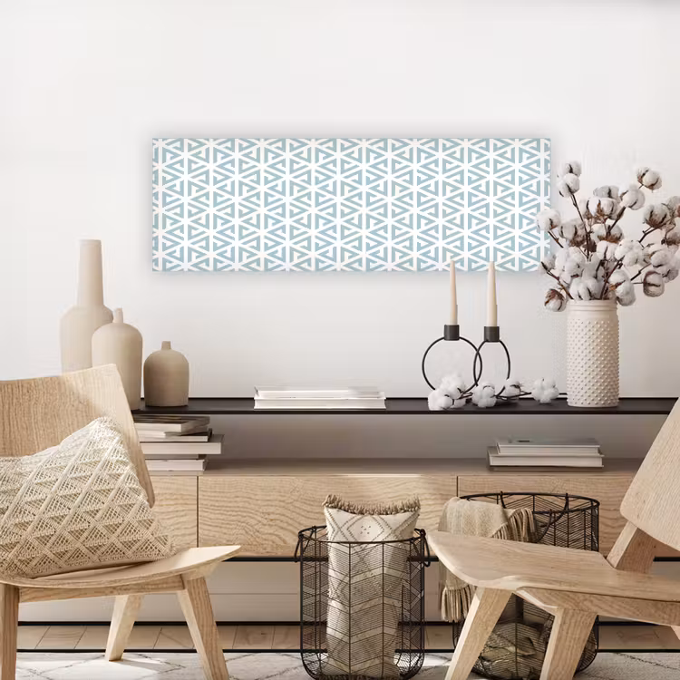 Design - Geometrie - Patroon - Driehoek canvas 2cm klein 828 -sfeer6