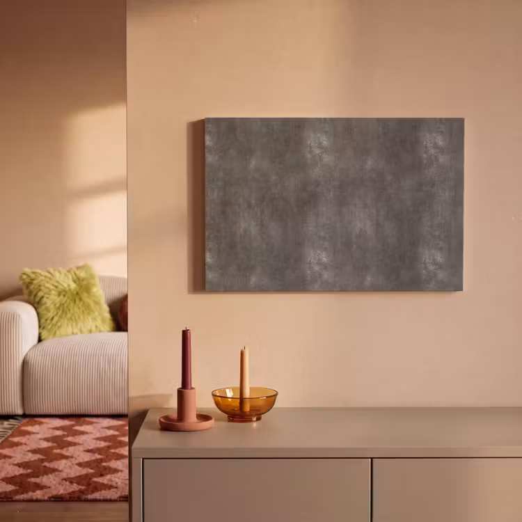 Donkergrijs - Ruw - Beton canvas 2cm klein 34 -sfeer1