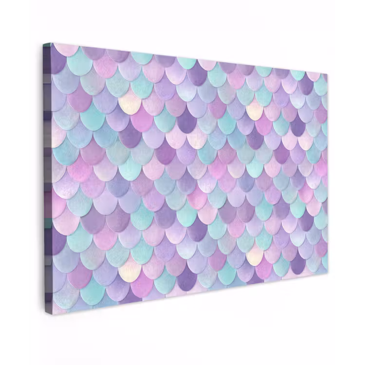 Dromerig - Zeemeermin - Pastel canvas 2cm klein 34 -z3d