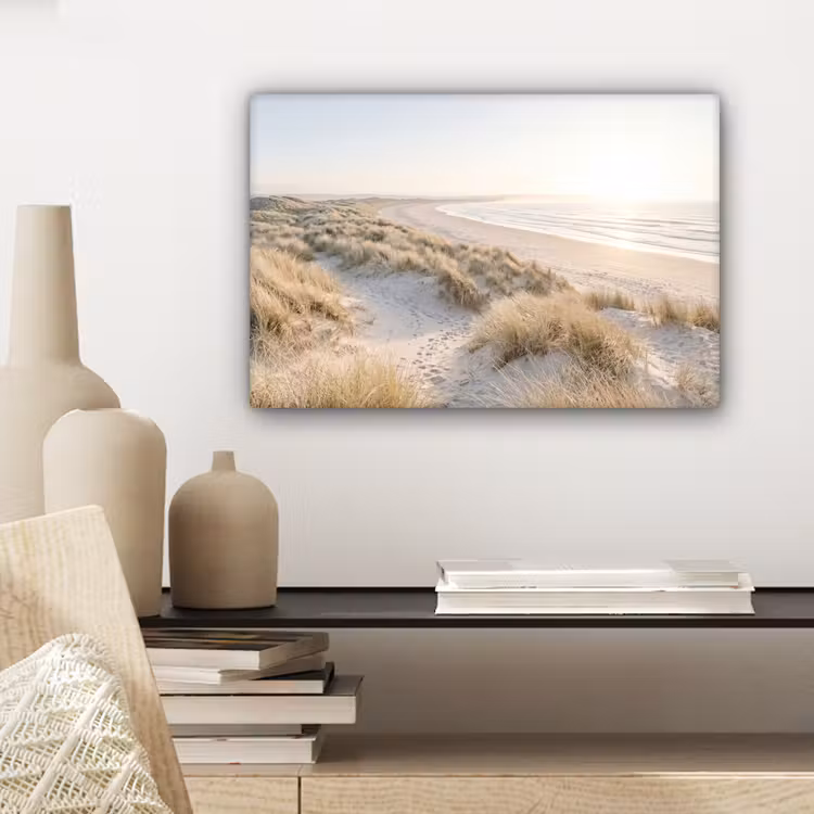 Duinen - Strand - Beige canvas 2cm klein -sfeer6