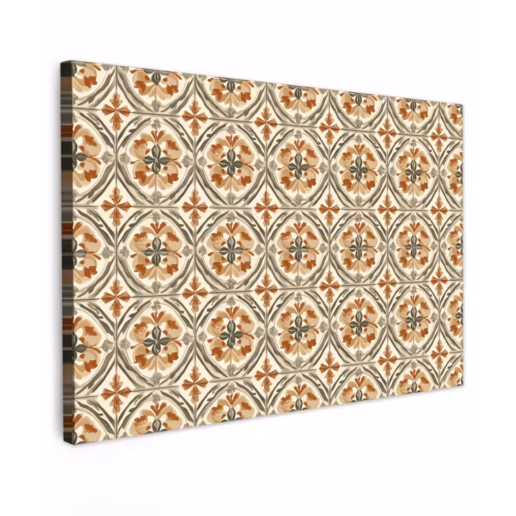Elegant - Antiek - Kleurrijk canvas 2cm klein 34 -z3d