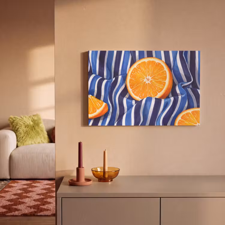 Canvas schilderij - Eten - Fruit - Oranje - Eten - Fruit - Oranje canvas 2cm klein