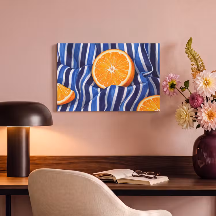 Canvas schilderij - Eten - Fruit - Oranje - Eten - Fruit - Oranje canvas 2cm klein