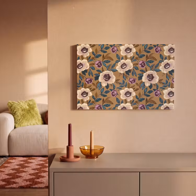 Floraal - Stilleven - Kleurrijk canvas 2cm klein 34 -sfeer1