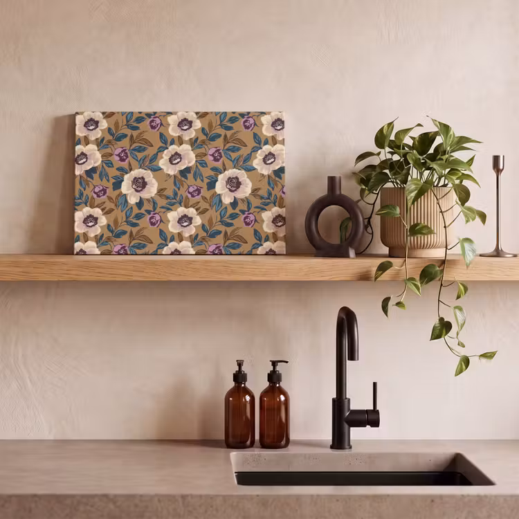 Floraal - Stilleven - Kleurrijk canvas 2cm klein 34 -sfeer3