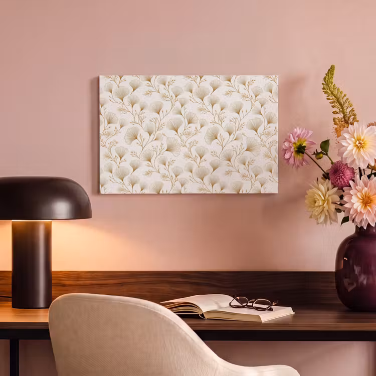 Ginkgo - Takken - Goud canvas 2cm klein 34 -sfeer4