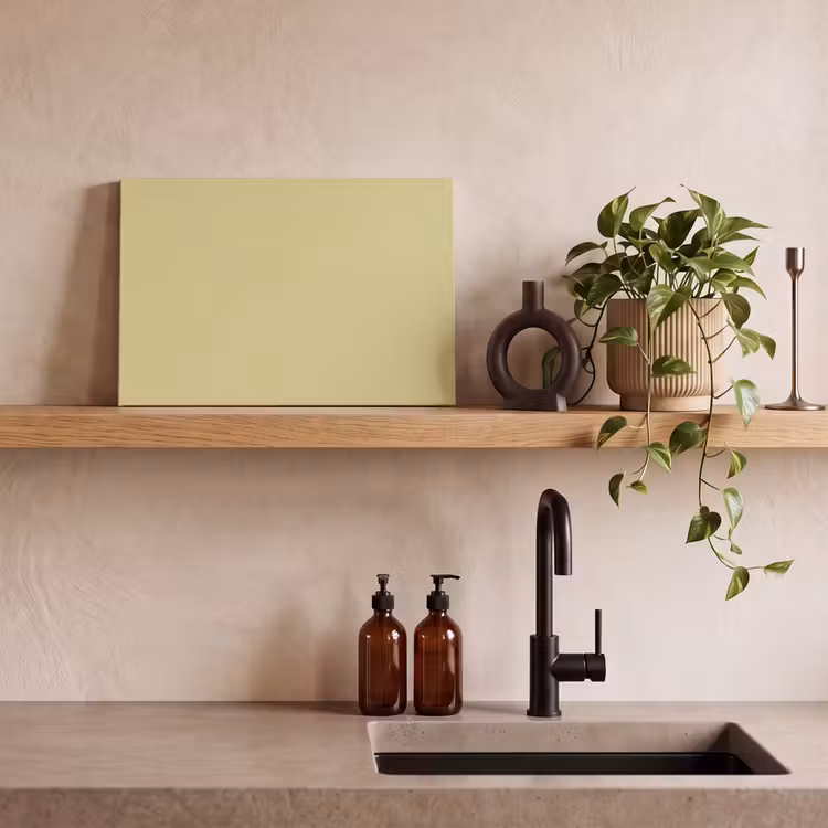 Golden - Clover - Geel canvas 2cm klein 34 -sfeer3
