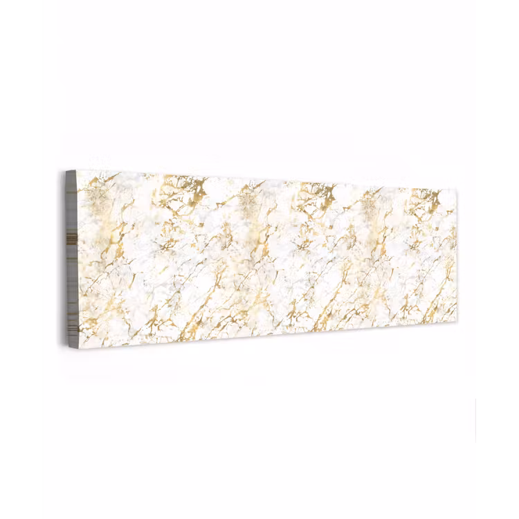 Goudspatten - Wit - Marmer canvas 2cm klein 828 -z3d