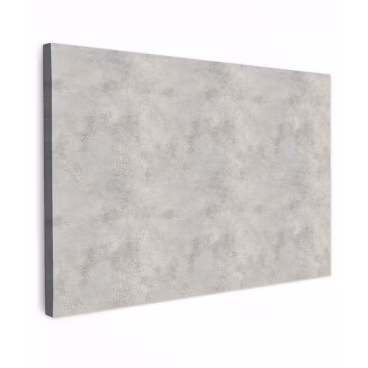 Grijs - Beton - Industrieel canvas 2cm klein 34 -z3d