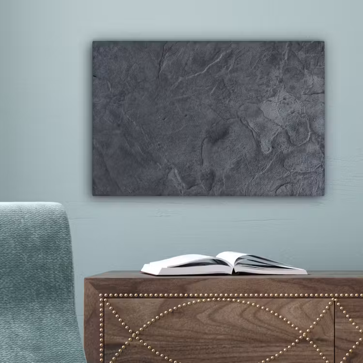 Grijs - Beton - Leisteen - Structuur - Retro canvas 2cm klein -sfeer4